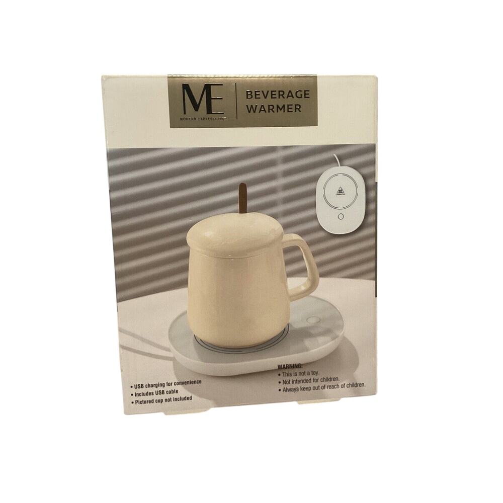 Modern Expressions Beverage Warmer For Coffee, Tea, Soup, Etc. - Brand New